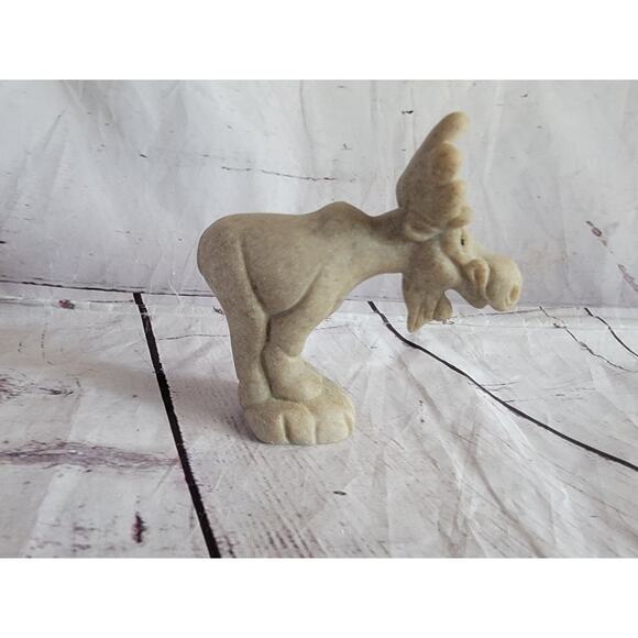 Quarry Critters 2001 Misty the Moose Second Nature Design Vintage 4in W/box - Picture 3 of 6